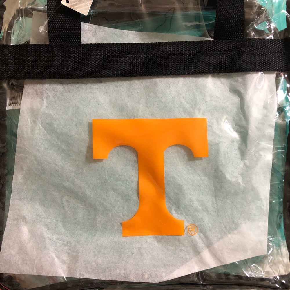 TN clear messenger bag.